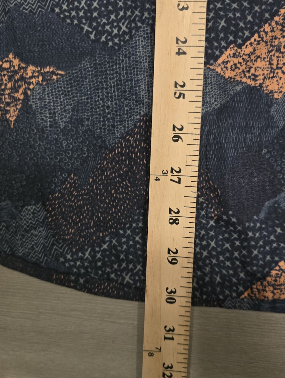 NWT L.L.Bean All Adventure Shirt XL Regular Rangely Blue Landscape Mountain - Picture 5 of 5